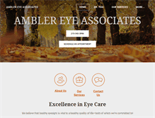 Tablet Screenshot of amblereye.com